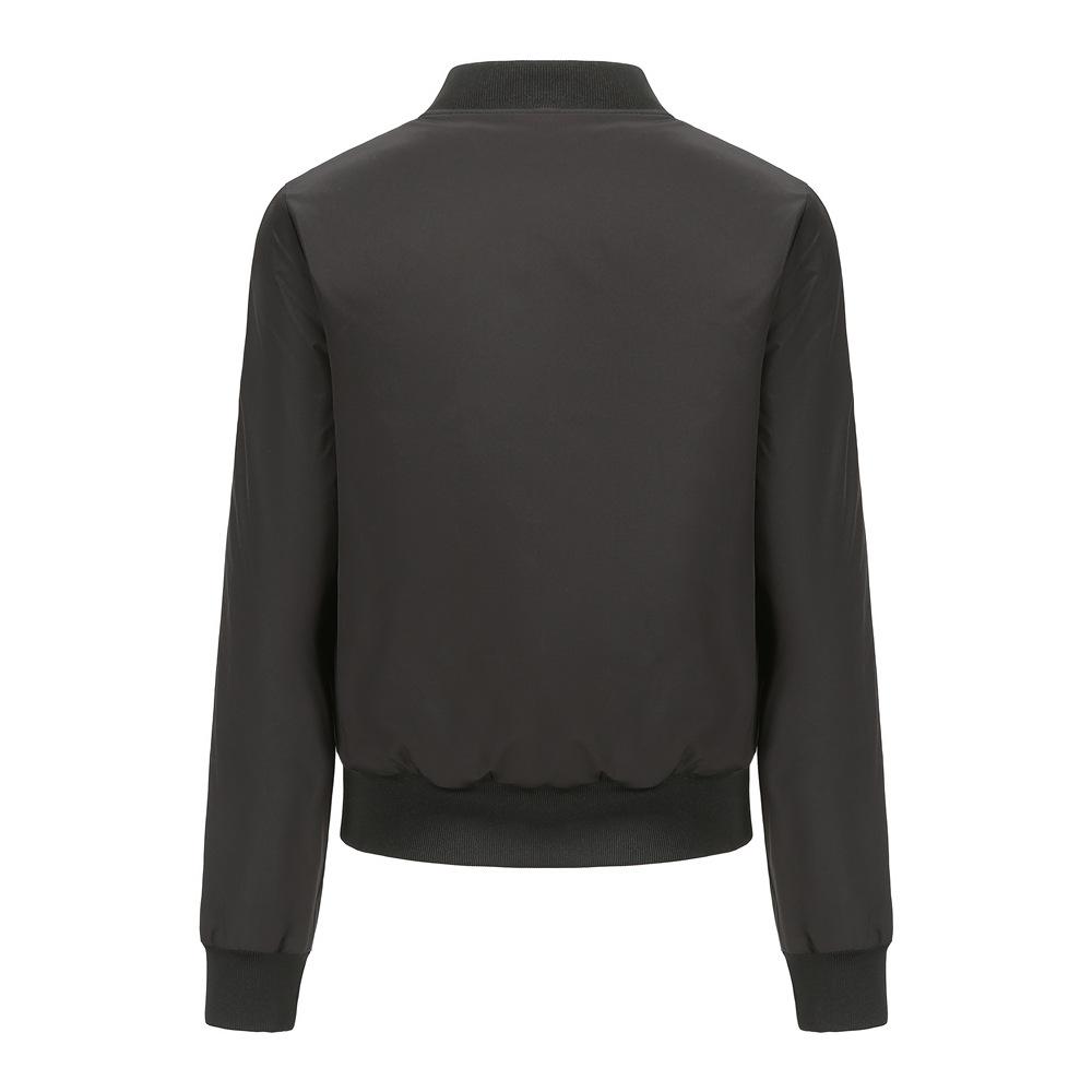 Короткая летная куртка женская весенне-осенняя утепленная женская куртка модная утепленная куртка-бомбер с хлопковой подкладкой