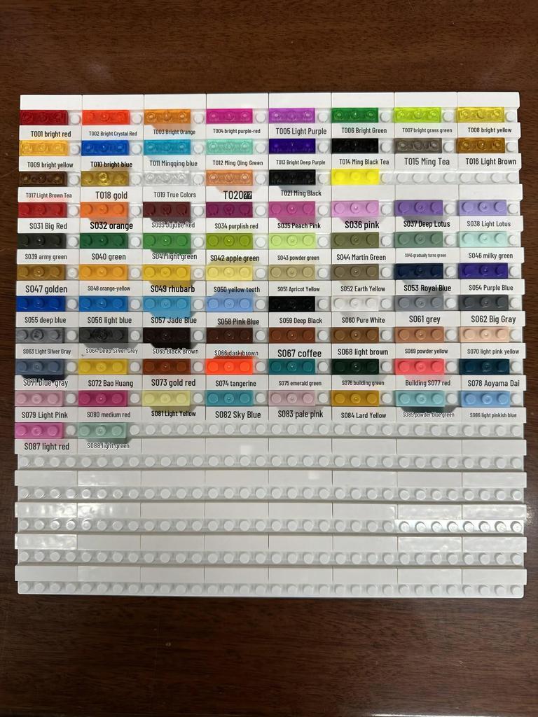 Compatible LEGO 6536 Science Education Small Loose Building Blocks