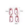 8Pcs For Honda Civic 2006-11 Carbon Fiber Interior Door Handle Frame Cover Trim