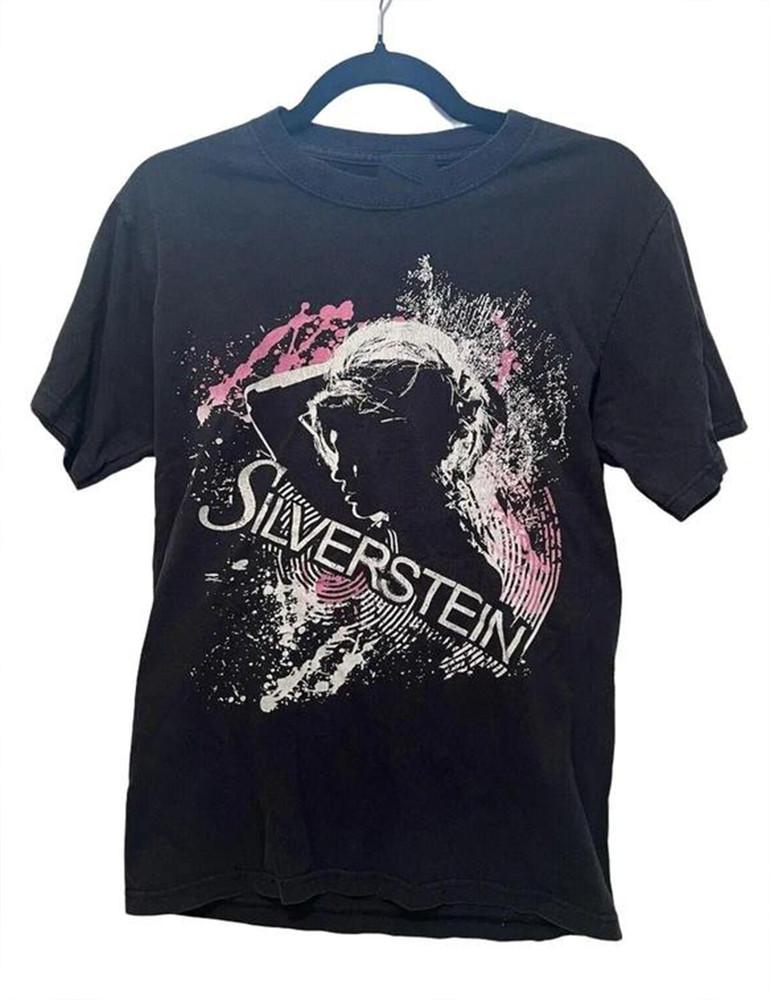ГРУППА Silverstein Rock Band Концертный Тур Футболка ВСЕ Размеры S5XL MR410 Унисекс Футболка