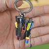 Unique Personalized Acrylic Electrician Tool Keyring Electrician Tool Bag Hanging Pendant Decoration Bag Accessories Gift