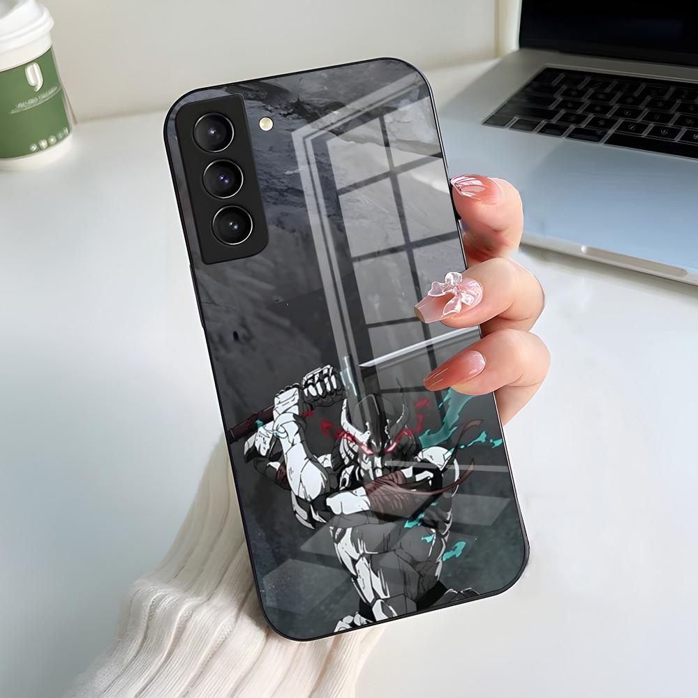 Чехол для телефона Anime S-Shangri La Frontier для Samsung A56 A36 A26 A16 A15 A25 A35 A55 A14 A34 A24 A54 Стеклянный чехол