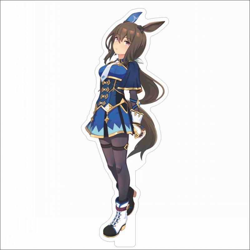 Япония красивая дербиль 15 см персонажи мультфильмов акриловая двухсторонняя подставка модель каваи милая офисная декоративная панель постоянные поклонники записи