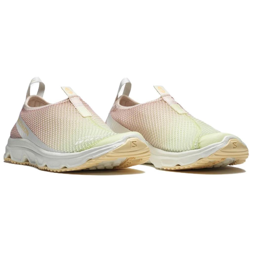 SALOMON Rx Moc 3.0 Нескользящие и дышащие низкие повседневные кроссовки для бега Унисекс Бежевый Розовый L47449100
