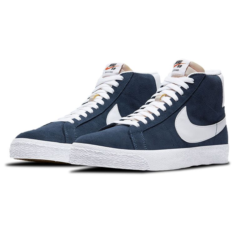 Nike Zoom Blazer Mid SB Navy Unisex Sneakers Blue Black University-Red 864349-401
