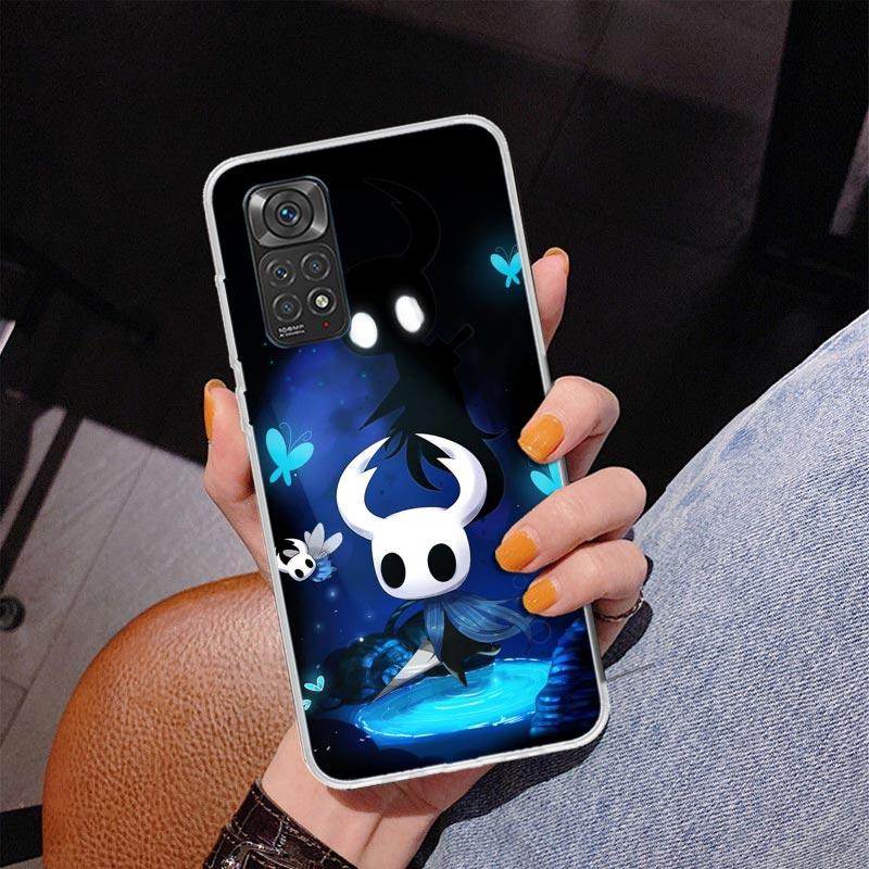 Мультяшный чехол для телефона Hollow Knight для Xiaomi Redmi Note 15 14 13 12S 12 11 Pro Plus 14S 11S 11E 10 10S 11T 5G Персонализированная крышка