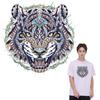 Cool Animal Thermal Stickers Diy Hoodies Tops Thermal Press A-Level Washable Vinyl Transfers For Clothing Over Powder