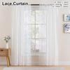 1 шт. 150x200 см кружевная занавеска с цветочной вышивкой оконная драпировка абажуры украшение гостиной