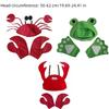 Cute Red Lobster Hat Cartoon Animal Headgear Funny Crab Hat  Cosplay Event