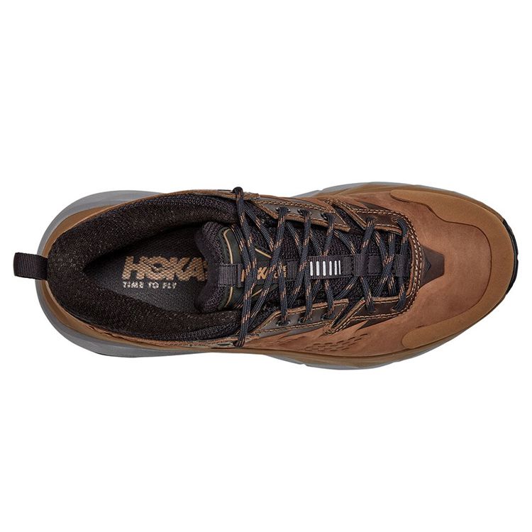 HOKA Kaha Low GORE-TEX Otter Женские Кроссовки Коричневый Черный 1118587-ORBC