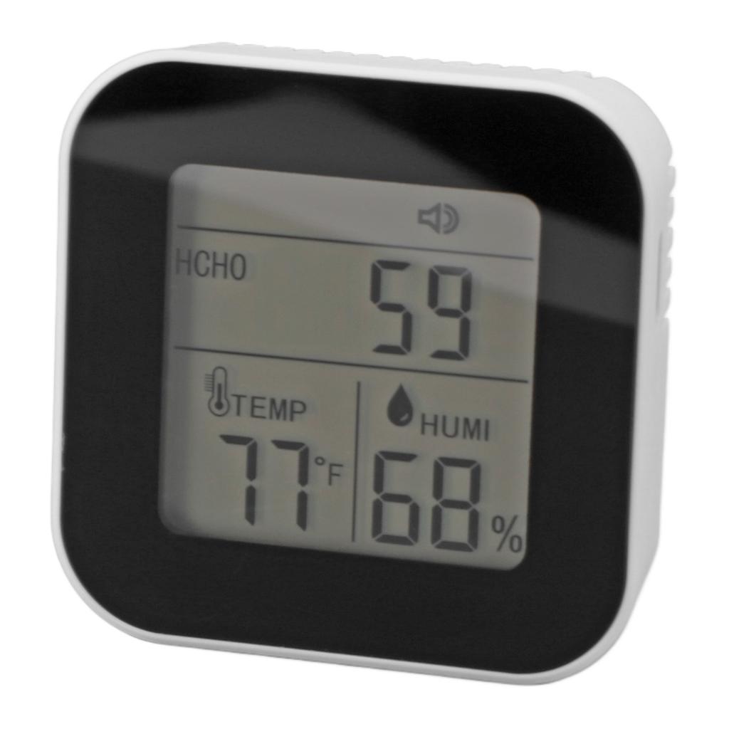 3 в 1 измеритель температуры и влажности, высокоточный монитор качества воздуха с ремешком для дома и автомобиля