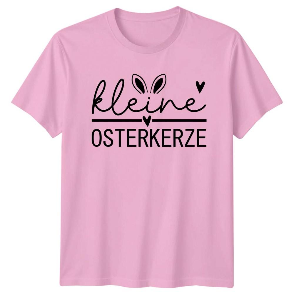 Kleine Osterkerze TShirt GerUnisex Sayings Easter Easter Gift For Him And Her