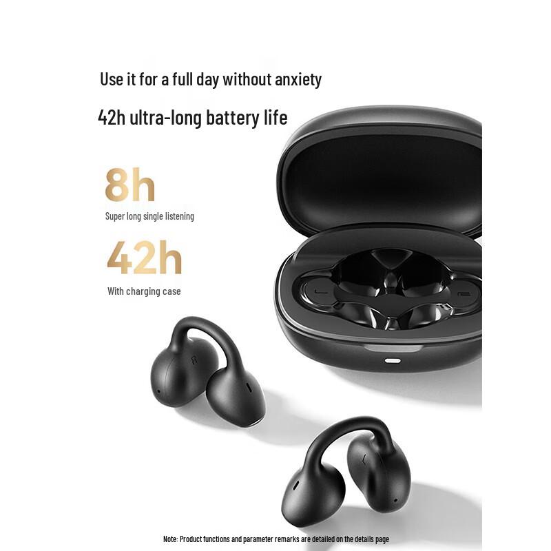 Saina F30 2025 Open-Ear Clip Bluetooth Headphones