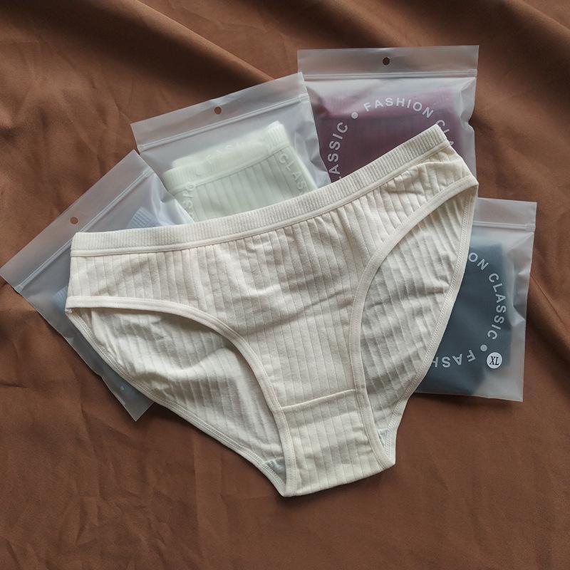 Мягкие и дышащие высококачественные удобные женские трусики-треугольники со средней посадкой из чистого хлопка женские трусики большого размера одинарные трусики сексуальные трусы