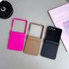 Candy Color Ultra Thin Skin Feel PC Hinge Protect Case for Samsung Galaxy Z Flip 8/7/6/5/4/3 Anti-Fingerprint Anti-drop Cover