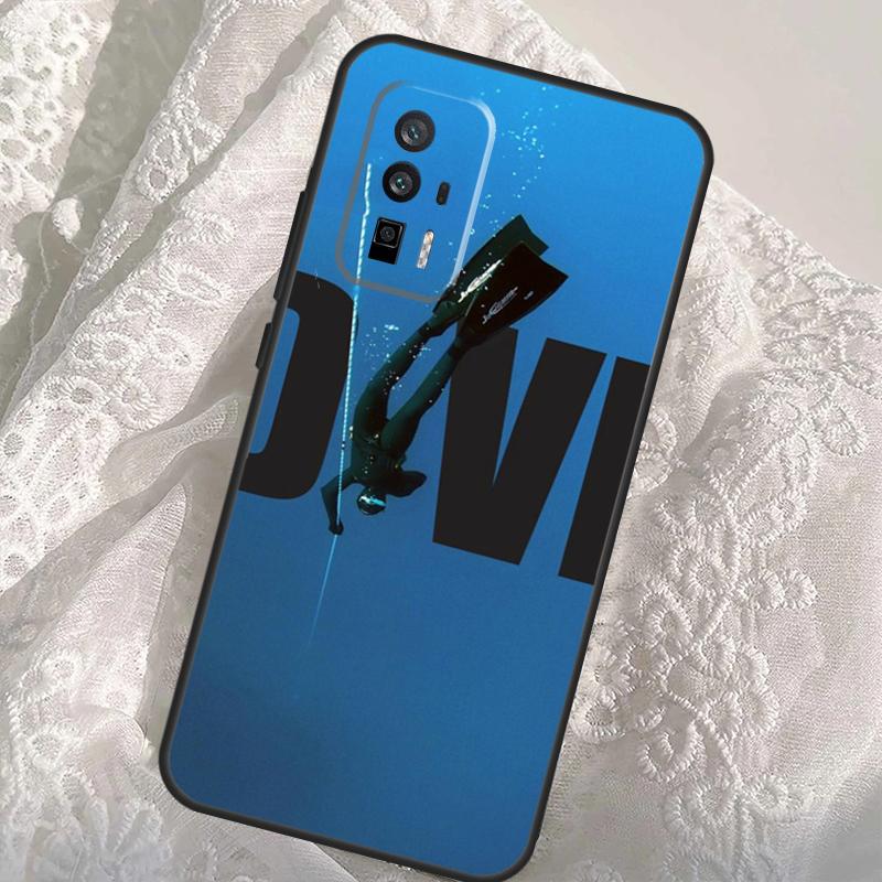 Scuba Diver Underwater Diving Case For Xiaomi 14T Pro 13T 12T 11T 13 14 Ultra POCO X6 F6 Pro M6 X3 X5 M5s F3 F5 Cover