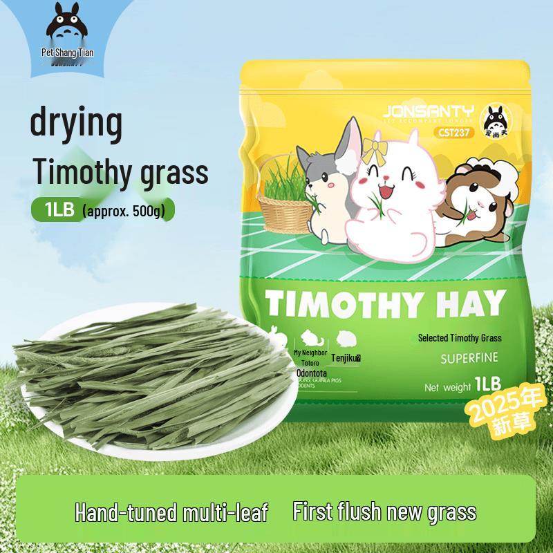 Dried Timothy Hay for Rabbits, Chinchillas, Guinea Pigs