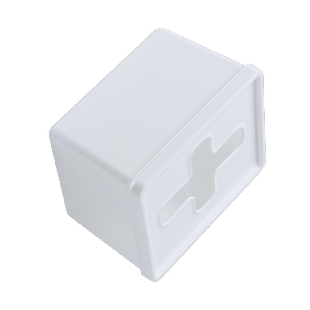 Cross Shaped Trash Bag Dispenser With Lid Storage Box Multipurpose Organizer Bedroom