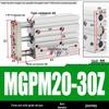 Compact Three-Axis Pneumatic Guided Rod Cylinder 12/16/20/25/32-10/20/40/50/75z