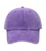 Solid Color Washed Custom Embroidery  Unisex Vintage Dad Hat Baseball Cap