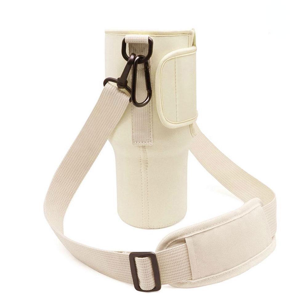 Портативная полезная сумка для бутылки с водой, держатель для стакана, регулируемый плечевой ремень, сумка-переноска через плечо для скалолазания