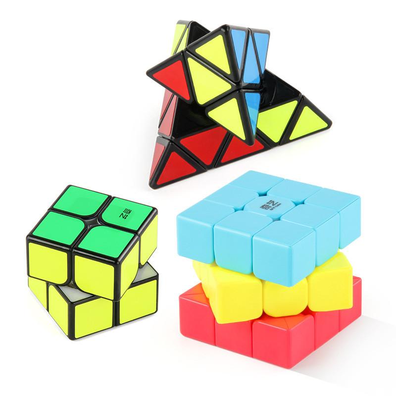 Colorful Smooth Rotating Three Layer Educational Cube Toy For Kids With Unique Designs And Engaging Features