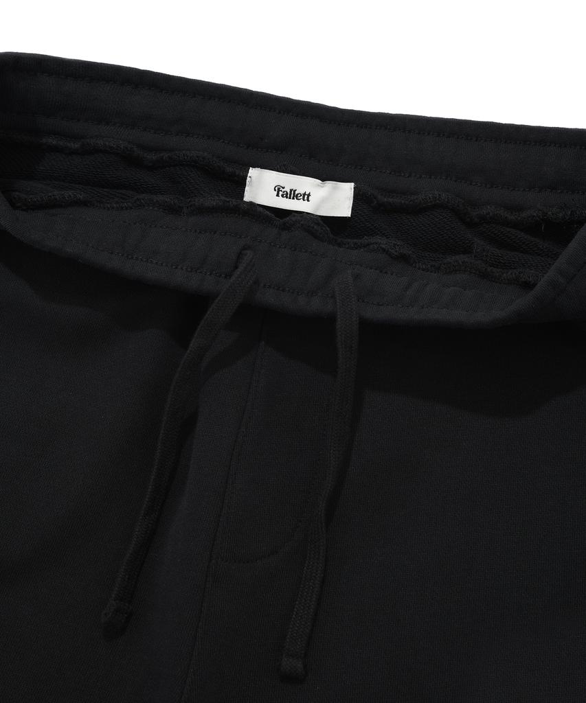 FALLETT Flowing Logo Jogger Pants Black