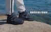 Fishing Shoes High Cut Spike Soles Instep Magic Band Water Repellent [GOTSURI] (Black, (Range), 24.0 Cm, 24.5 Cm)