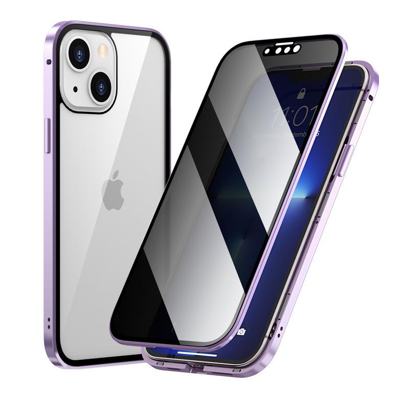 Подходит для iPhone11promax противоударный высокая четкость двусторонний Apple Магнитный металлический корпус стекло прозрачный всесторонний
