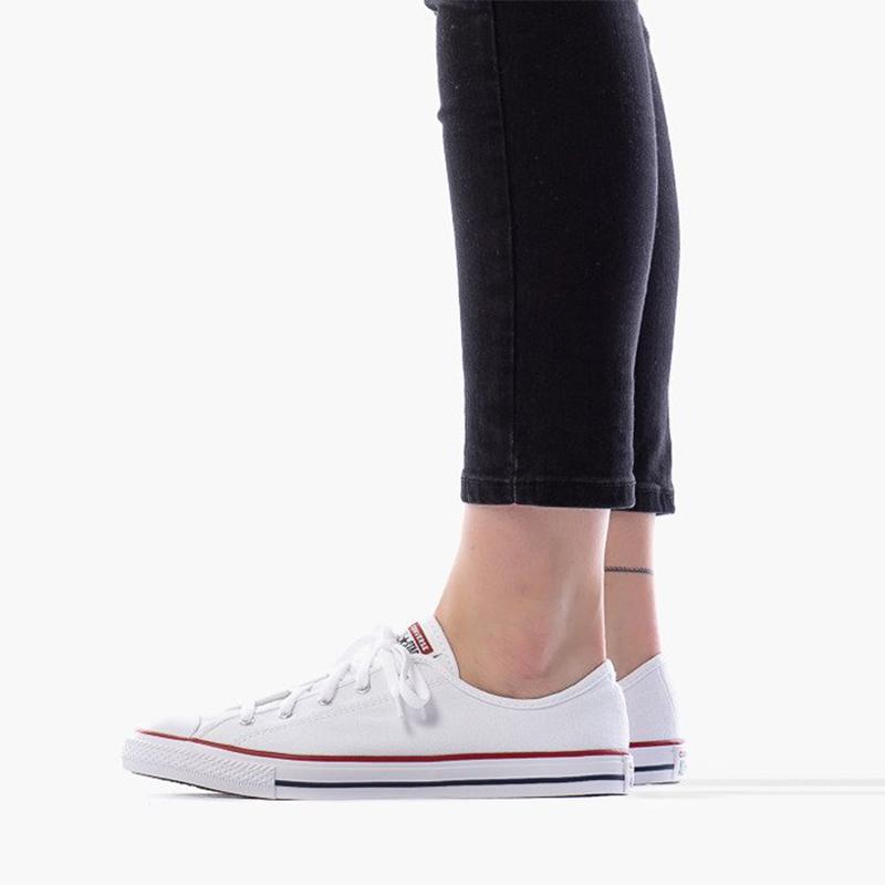 Converse Кеды Chuck Taylor All Star Dainty Ox Белые Женские 564981C