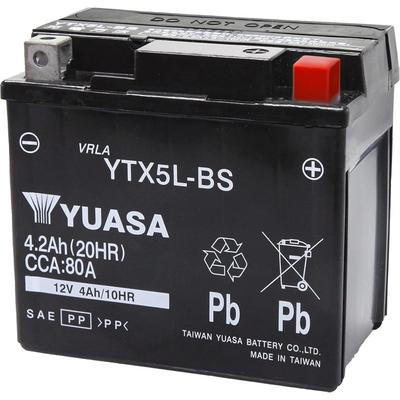 TAIWAN YUASA Мотоциклетный аккумулятор герметичного типа YTX5L-BS