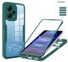 Прозрачный чехол 360 для Xiaomi 12T Pro 13 Lite Redmi Note 12 11 Pro Plus 5G 12S 11S POCO X5 Pro F5 Полная защита Бампер для телефона