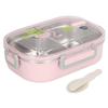 304 Stainless Steel Lunch Box Compartment Liner Thermal Insulation Bento Lunch Box Illustration