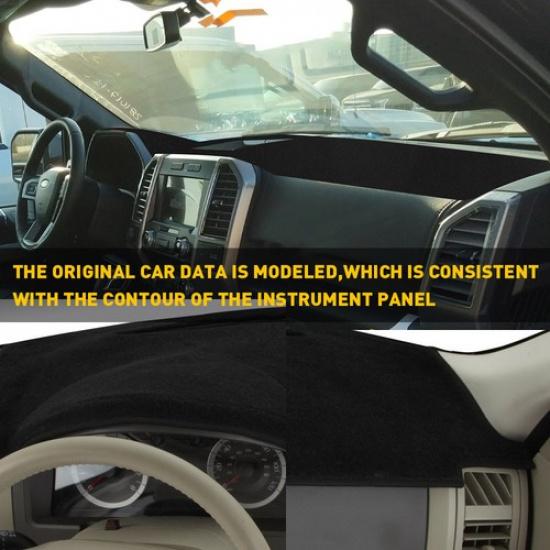 New Dashboard Dashmat Cover Dash Anti-Sun Mat Pad Cover Fit Ford F150 2009-2014