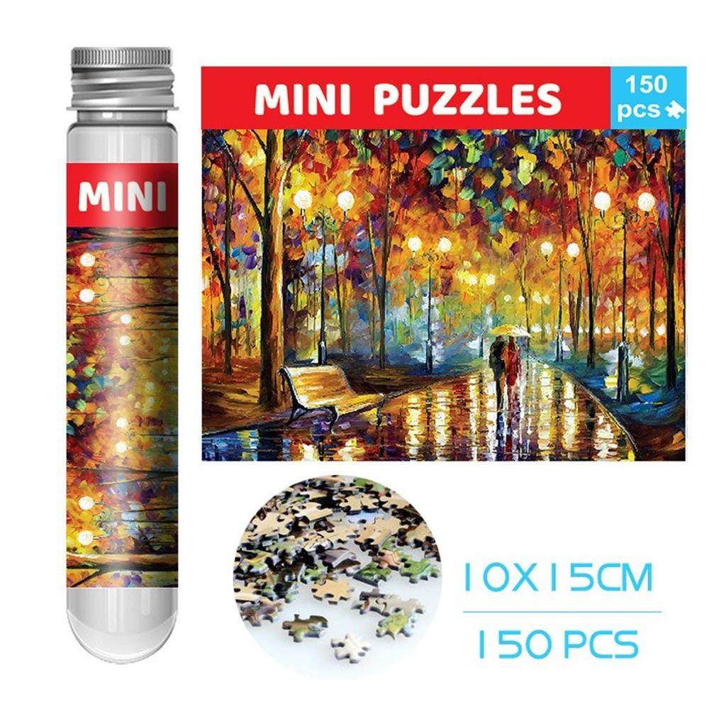 150PCS/Set Oil Painting Oil Painting Jigsaw Gifts Decompression Game Jigsaw Puzzles Adult Children