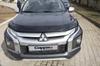 Дефлектор капота (2019-2024, EuroCap) для Mitsubishi L200