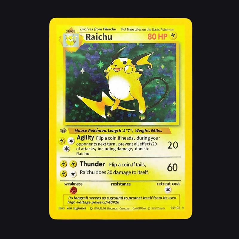 1999 POKEMON Английская ИГРА 1-Е ИЗДАНИЕ Чаризард Бластойз Вэнчузавр Голографическая Аниме Игра Коллекционная Карточка Игрушка