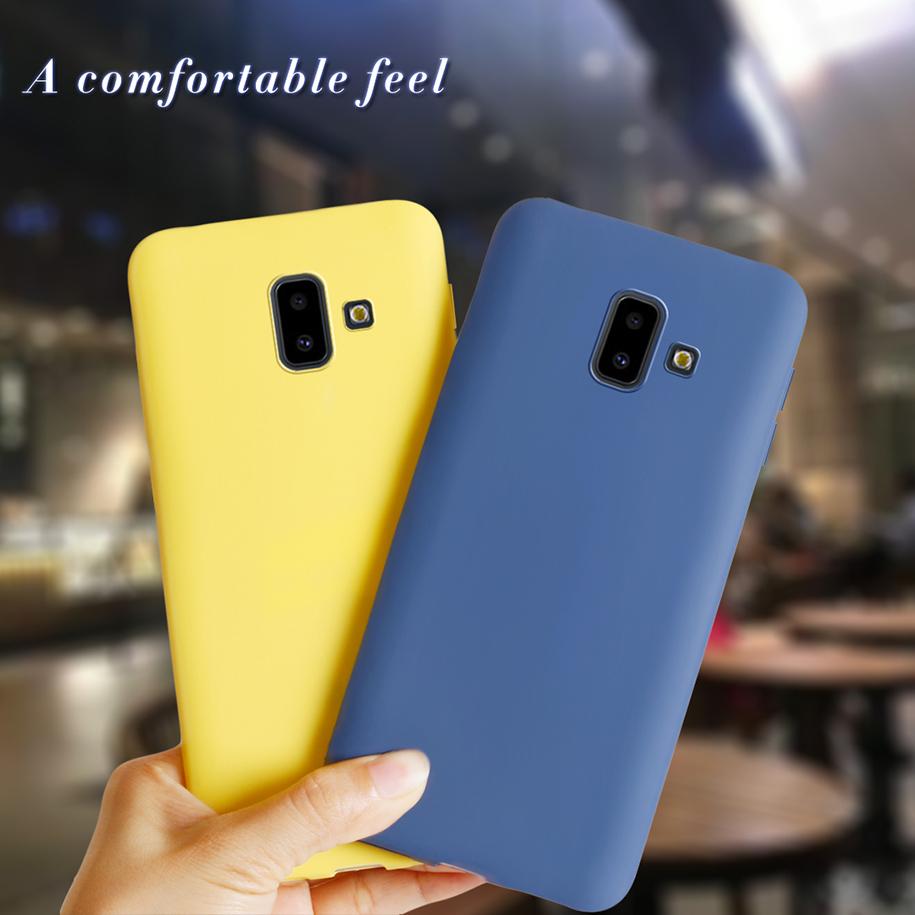 Чехол для телефона Samsung Galaxy J6 2018, чехол-конфета, для Fundas Samsung J6 2018 J600F J6Plus J6+ J 6 Plus 2018, мягкая крышка