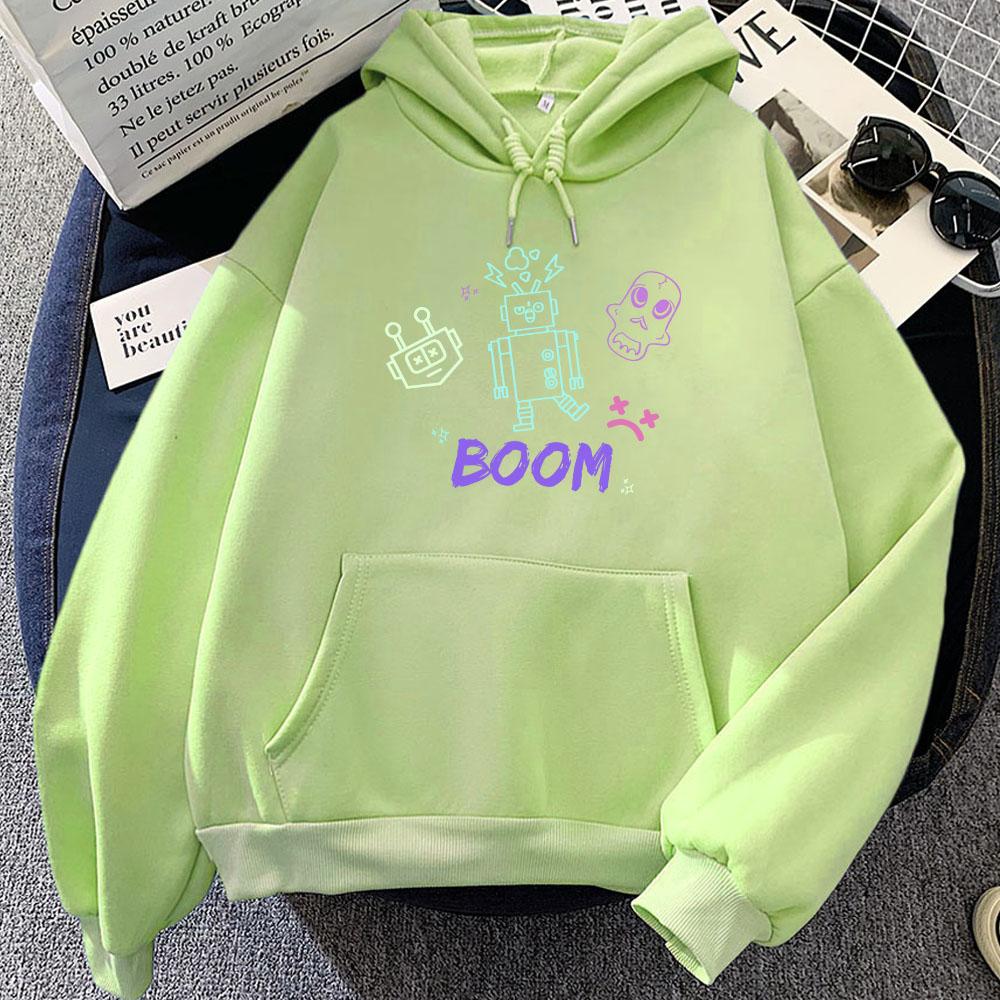Monkey Boom Jinx Arcane Game Hoodies You Got Jinxed Graphic Printing Sweatshirt Hip Hop Unisex Streetwear Hooded Women Sudadera