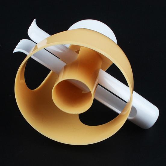 2 шт. формы для выпечки пищевого класса большего размера легко чистить с помощью щипцов для окунания полые формы для выпечки из полипропилена материал пончики производители форм для выпечки кухонные принадлежности