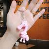 Брелок-подвеска Дизайн лошади Мягкий полиэтилен Значимый животный брелок Сумки Кошельки Рюкзаки Аксессуары