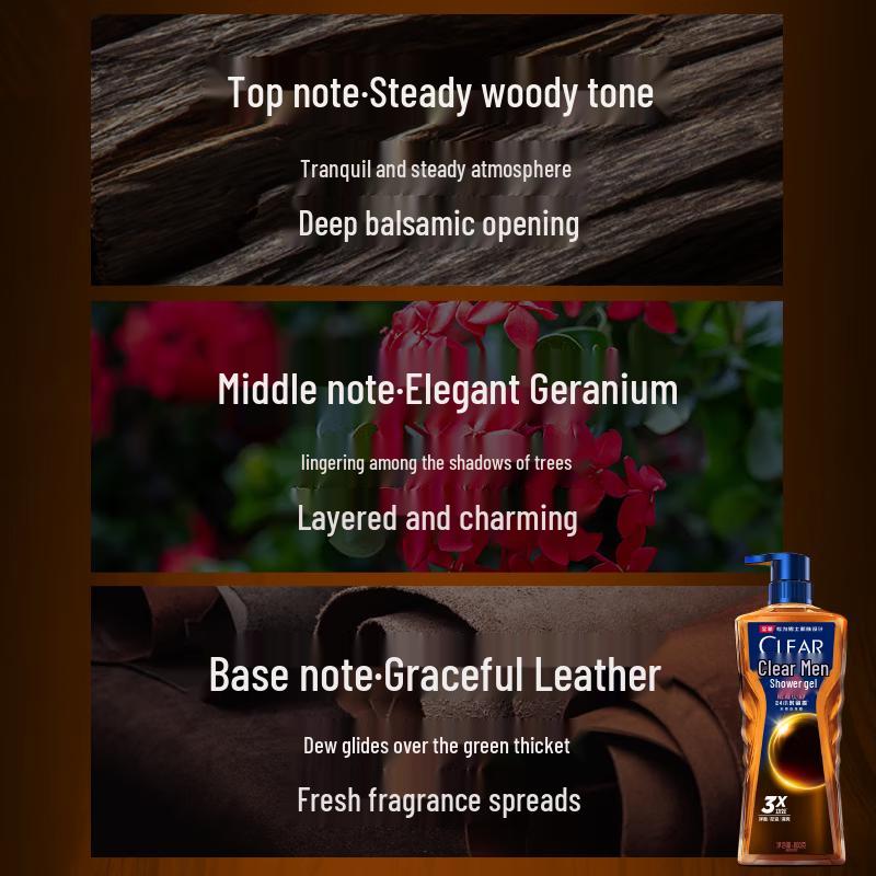 CLEAR Men Deep Clean Anti-Dandruff Shampoo & Body Wash Set