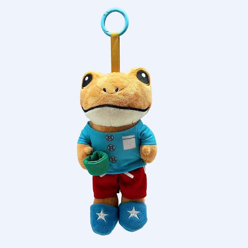 Sapo Bad Bunny Concho Sporty Style Plush Doll Pendant Keychain For Bag Decor