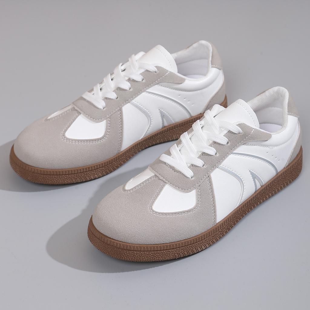 Новая Модная Женская Обувь Удобная Спортивная Обувь Весна И Осень Большой Размер Повседневная Плоская Белая Обувь Для Женщин