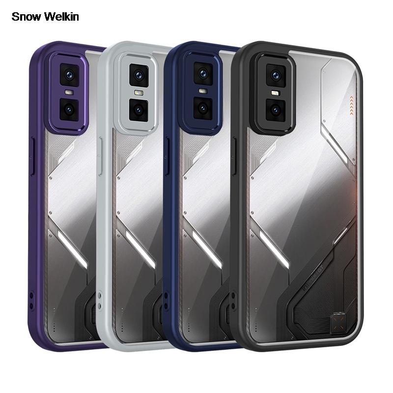 Прозрачный силиконовый чехол для Infinix GT 30 20 Pro GT30 GT20 Pro PC Задняя крышка TPU Бампер Ударопрочный Прозрачный Чехол для телефона