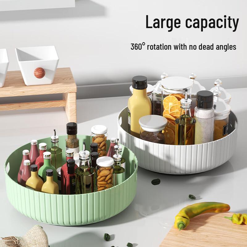 Rotating Kitchen Countertop Spice Organizer