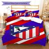 Atleti Bedding Quilt Set Quilt Cover Pillowcase Home Decoration Birthday Gift (1 * duvet cover + 2 * pillowcase, without core)