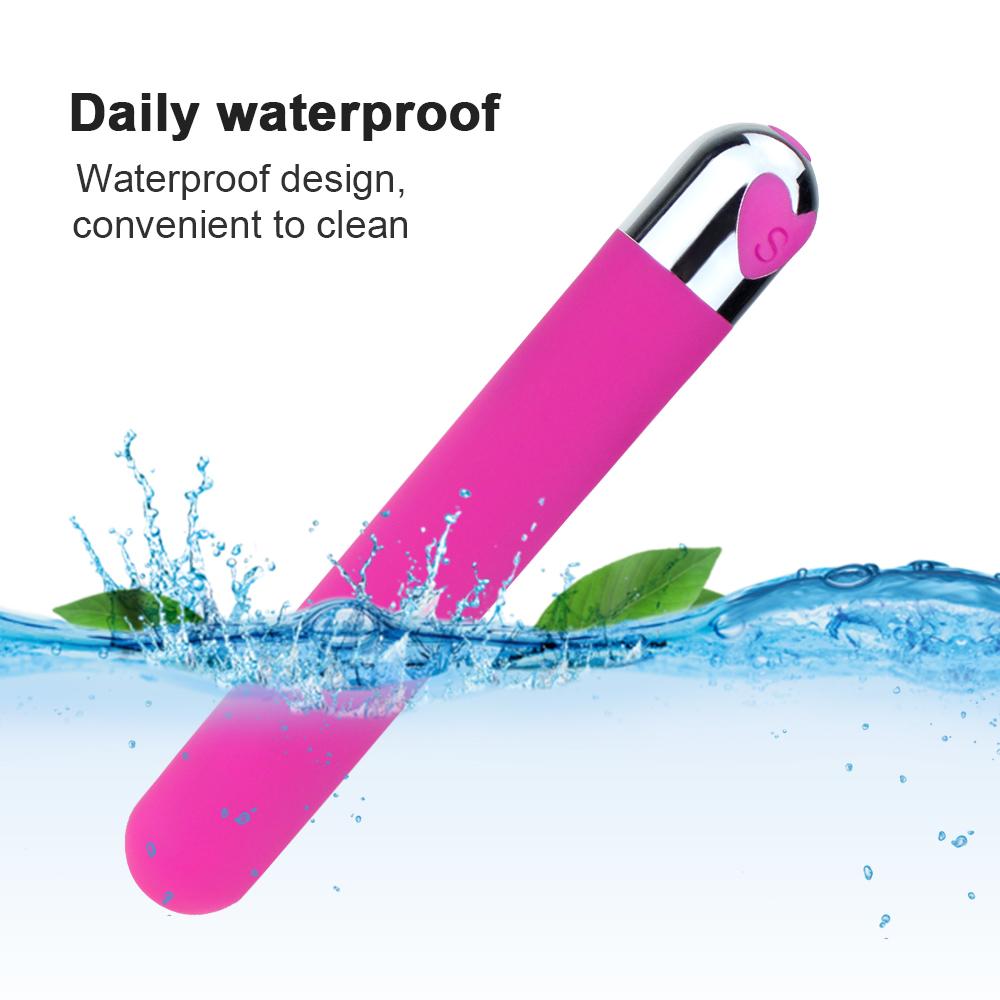 Вибратор-пуля 10 режимов стимуляция точки G клиторальное удовольствие для женщин и пар перезаряжаемый портативный подходит для игр путешествий