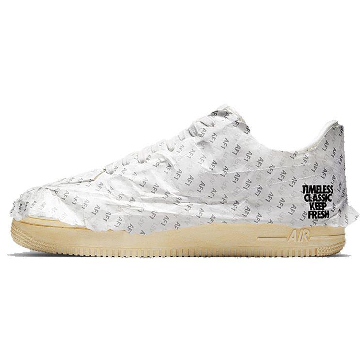 Nike Мужские кроссовки Air Force 1 07 LV8 Timeless Classic, Keep Em Fresh White Pale-Ivory Vast-Grey DJ4630-100
