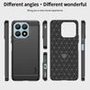 MOFI JK TPU Series-1 Protective Case for Honor X8a 4G TPU Cover Carbon Fiber Brushed Phone Shell